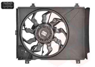 Kader+schroef+motor Vent. 8208747