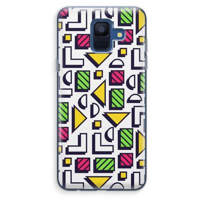 8-bit N°4: Samsung Galaxy A6 (2018) Transparant Hoesje