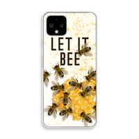 Let it bee: Pixel 4 Transparant Hoesje