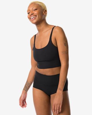 HEMA Dames tailleslip smoothing zwart (zwart)