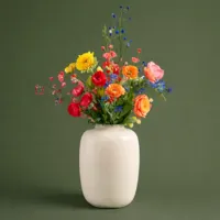 Zijden Veld boeket - Tropical Bont 2.0