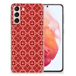 Samsung Galaxy S21 TPU bumper Batik Rood