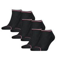 Tommy Hilfiger Sneakersokken Heren 6-pack Iconic Sneaker Black-39/42 Tommy Hilfiger Sneakersokken Heren 6-pack Iconic Sneaker Black-39/42