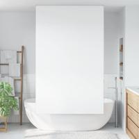 Doucherolgordijn 120x240 cm stofbreedte 116 cm