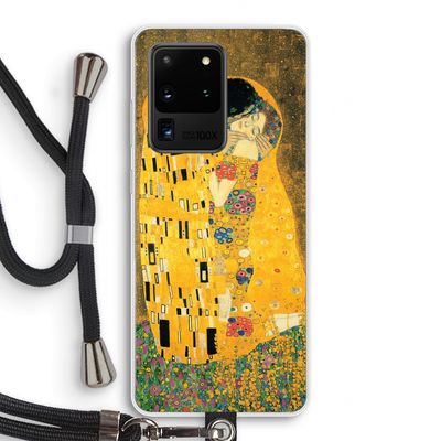 Der Kuss: Samsung Galaxy S20 Ultra Transparant Hoesje met koord
