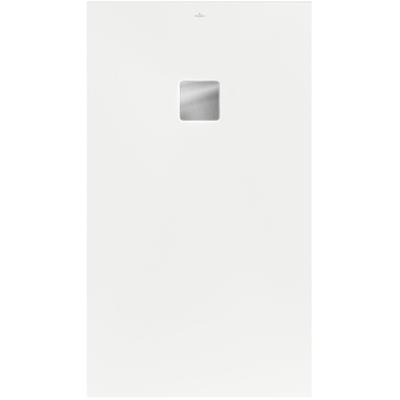 Villeroy & Boch Excello douchevloer - 140x80cm - polyurethaan/acryl wit alpine uda1480exc2v-01