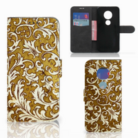 Wallet Case Motorola Moto G7 | G7 Plus Barok Goud