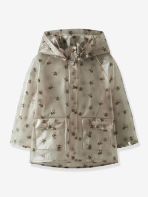 Regenjas voor kinderen LIL'ATELIER MINI bijen, gecoat beige Regenjas voor kinderen LIL'ATELIER MINI bijen, gecoat beige