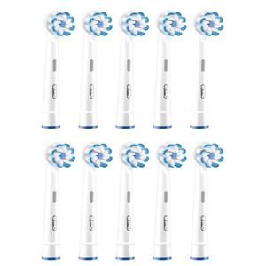 Oral-B Sensitive Clean Opzetborstel voor elektrische tandenborstel 10 stuk(s) Wit