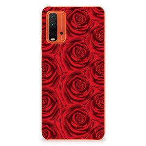 Xiaomi Poco M3 TPU Case Red Roses