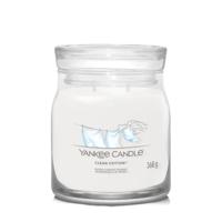 Yankee Candle Clean cotton signature medium jar