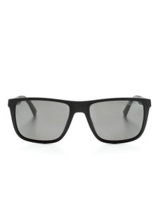 Tommy Hilfiger lunettes de soleil à monture carrée mate - Noir