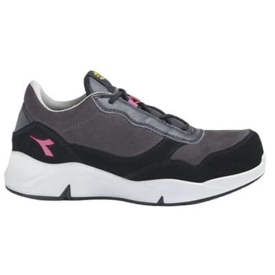 Diadora Werkschoen Athena Laag 179902 S3L D0458 | Nine Iron/Raspberry (D0458) | Maat 36 - 8053607443505