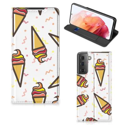 Samsung Galaxy S21 | Flip Style Cover | Icecream