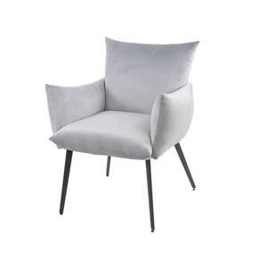 Eetkamerfauteuil lobby grijs