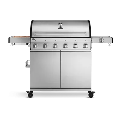 Burnhard 6-pits gasbarbecue Fat Fred Deluxe