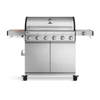 Burnhard 6-pits gasbarbecue Fat Fred Deluxe