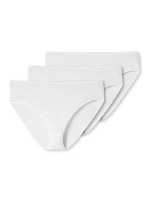 Schiesser - 3p Slip - Cotton Essentials - wit, Maat:42