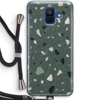 Terrazzo N°19: Samsung Galaxy A6 (2018) Transparant Hoesje met koord