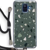 Terrazzo N°19: Samsung Galaxy A6 (2018) Transparant Hoesje met koord