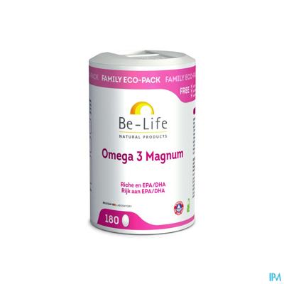 Be-Life Omega 3 Magnum 180 Capsules