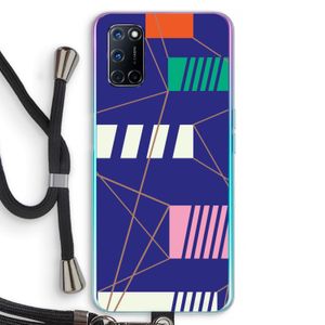 Gestalte 5: Oppo A92 Transparant Hoesje met koord