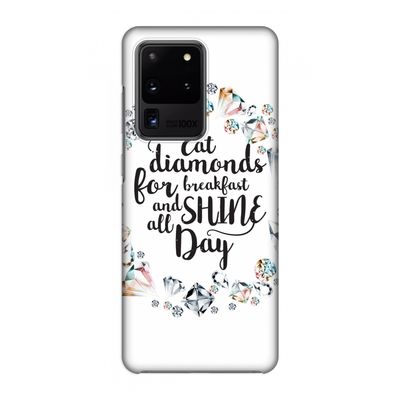 Diamonds: Volledig geprint Samsung Galaxy S20 Ultra Hoesje