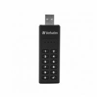 Verbatim Keypad Secure USB-stick 128 GB Zwart 49429 USB 3.2 Gen 1 (USB 3.0)