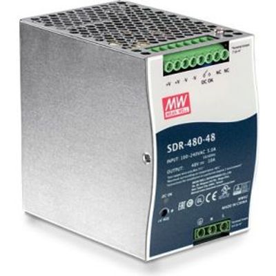 Trendnet TI-S48048 power supply unit 480 W Blauw, Grijs