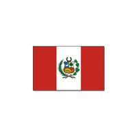Vlag Peru 90 x 150 cm feestartikelen
