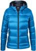 James & Nicholson JN1151 Ladies´ Hooded Down Jacket - /Blue/Navy - M