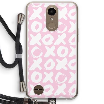 XOXO: LG K10 (2017) Transparant Hoesje met koord
