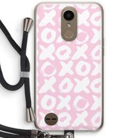 XOXO: LG K10 (2017) Transparant Hoesje met koord