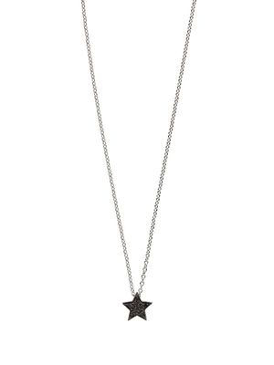 ALINKA collier Stasia en or blanc 18ct à pendentif orné de diamants - Argent