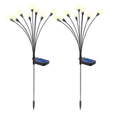 Nexxt Solar tuinlampen set - Vuurvliegjes Effect - Zwart