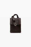 Kleine leren rugzak studio - BROWN - U