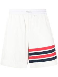 Thom Browne short à 4 bandes signature - Blanc