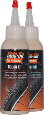 Ride-on bandensealant voor dames en herenfiets (2x 125 ml)