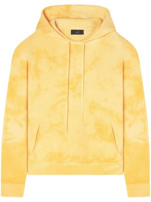 Alanui hoodie Magic Journey à effet tie-dye - Jaune