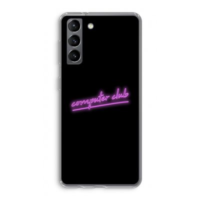 Vice Black: Samsung Galaxy S21 Transparant Hoesje