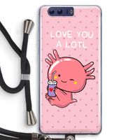 Love You A Lotl: Honor 9 Transparant Hoesje met koord