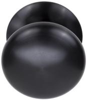 Formani voordeurknop Basics LB65V vast op rozet - PVD gunmetal