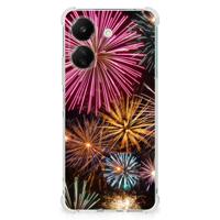 Xiaomi Redmi 13C 4G Anti Shock Bumper Case Vuurwerk