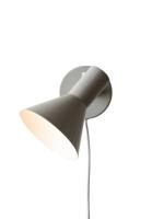 Wandlamp Stavanger, licht grijs