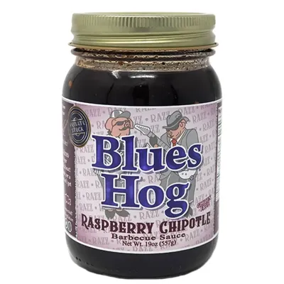 Raspberry Chipotle BBQ sauce