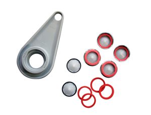Schutte Waterbespaar-set voor mengkranen
 10655