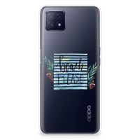 OPPO A53 5G | OPPO A73 5G Telefoonhoesje met Naam Boho Beach - thumbnail