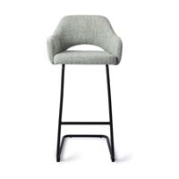 Jesper Home Yanai barkruk H75 Soft Sage arch black
