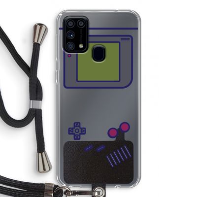 Game On: Samsung Galaxy M31 Transparant Hoesje met koord