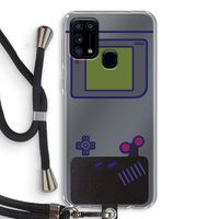 Game On: Samsung Galaxy M31 Transparant Hoesje met koord